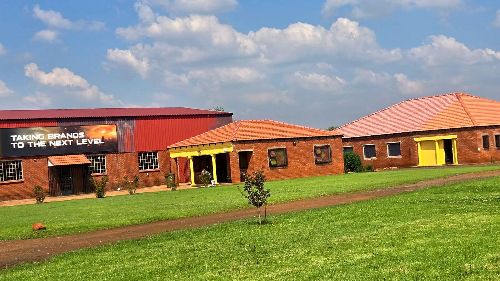 Mighty Media premises with building signage